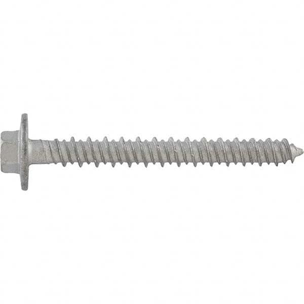 DeWALT Anchors & Fasteners - 1/4" Diam, 3-1/4 Length Under Head, Hex Drive Concrete Screw & Masonry Fastener - Americas Industrial Supply