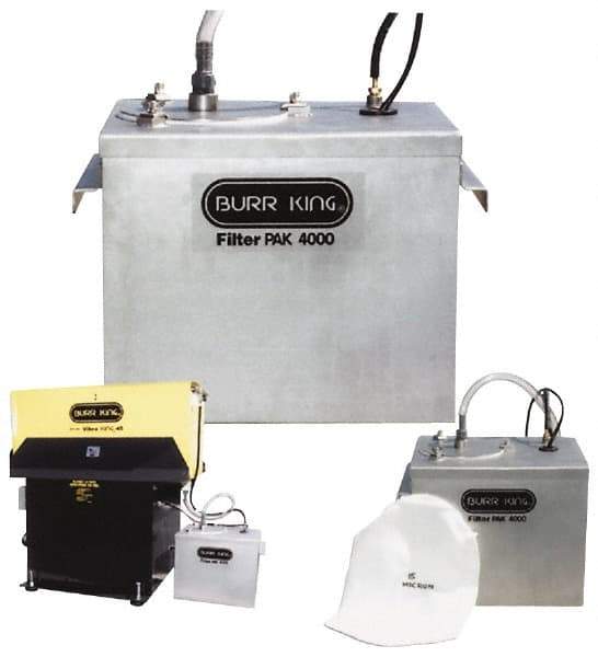 Burr King - Tumbler Media Filtration System - Americas Industrial Supply