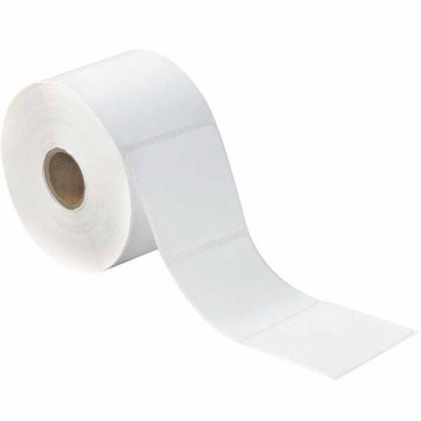 Value Collection - Pack of 12 Rolls, 735 Labels per Roll, 2-1/4" x 2" White Paper Thermal Labels - Americas Industrial Supply