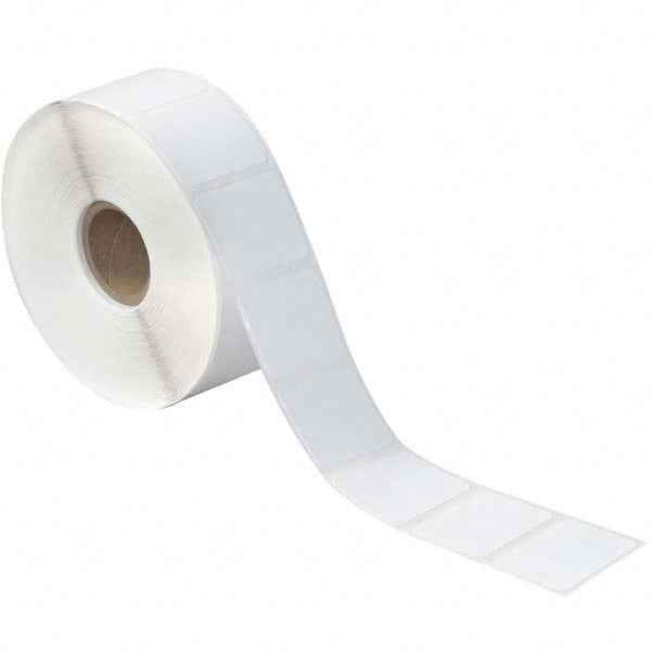 Value Collection - Pack of 12 Rolls, 1,380 Labels per Roll, 1-1/4" x 1" White Paper Thermal Labels - Americas Industrial Supply
