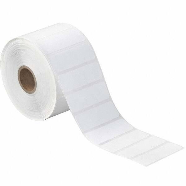 Value Collection - Pack of 12 Rolls, 1,780 Labels per Roll, 2-1/4" x 3/4" White Paper Thermal Labels - Americas Industrial Supply
