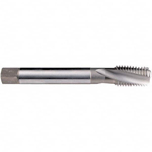 Emuge - 1-11 G(BSP) TiN Finish Cobalt 4 Flute British Standard Pipe Tap - Americas Industrial Supply