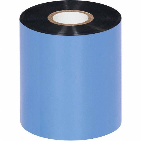 Value Collection - 3.14" x 1476' Black Wax/Resin Thermal Transfer Ribbon - Americas Industrial Supply
