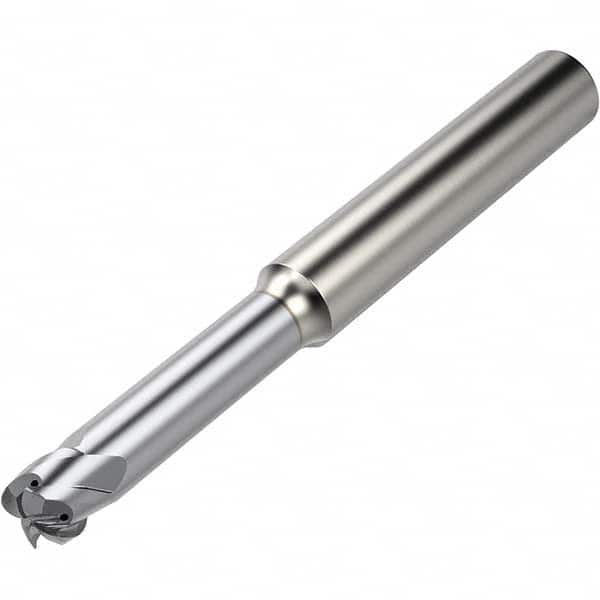 Seco - 4mm Diam, 0.43mm LOC, Solid Carbide Diamond-Pattern End Mill End Router Bit - Americas Industrial Supply
