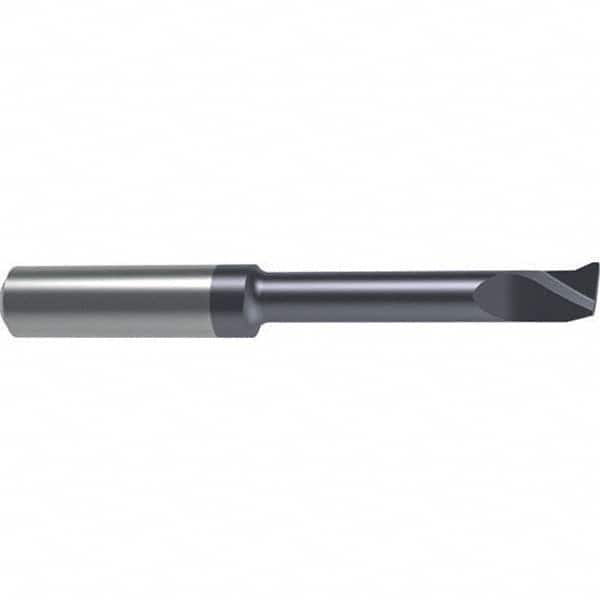 Profile Boring Bar: 4.7 mm Min Bore, 27 mm Max Depth, Right Hand Cut, Fine Grain Solid Carbide 6 mm Shank Dia, 52 mm OAL, 0.2 mm Corner Radius