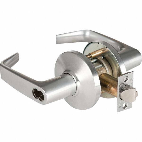 Best - Dormitory Lever Lockset for 1-3/4 to 2-1/4" Doors - Americas Industrial Supply