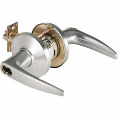 Best - Entrance Lever Lockset for 1-3/4 to 2-1/4" Doors - Americas Industrial Supply
