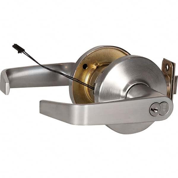Best - Storeroom Lever Lockset for 1-3/4 to 2-1/4" Doors - Americas Industrial Supply