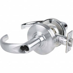 Schlage - Storeroom Lever Lockset for 1-5/8 to 2-1/8" Doors - Americas Industrial Supply