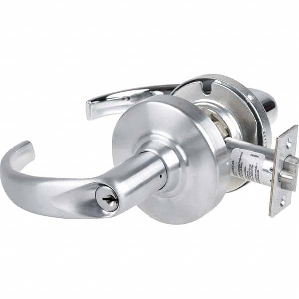 Schlage - Security Lever Lockset for 1-5/8 to 2-1/8" Doors - Americas Industrial Supply