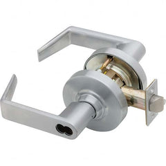 Schlage - Storeroom Lever Lockset for 1-5/8 to 2-1/8" Doors - Americas Industrial Supply