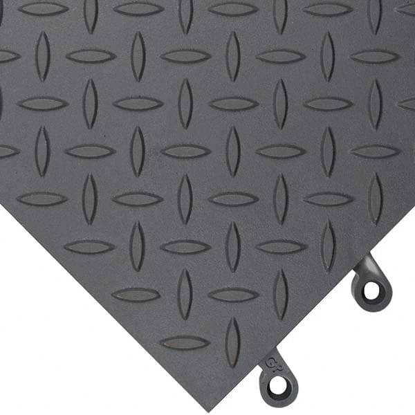 Wearwell - 1 10-Piece 18" Long x 18" Wide x 7/8" Thick, Anti-Fatigue Modular Matting System - Americas Industrial Supply