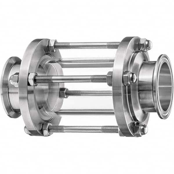 Value Collection - Sanitary Stainless Steel Pipe Fittings Type: Sight Glass Style: Quick-Clamp - Americas Industrial Supply