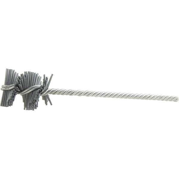 Brush Research Mfg. - 1-3/4" Bore Diam, 120 Grit, Silicon Carbide Flexible Hone - Medium, 4" OAL - Americas Industrial Supply