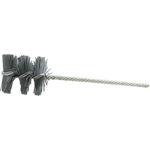 Brush Research Mfg. - 2-3/4" Bore Diam, 320 Grit, Silicon Carbide Flexible Hone - Medium, 3" OAL - Americas Industrial Supply
