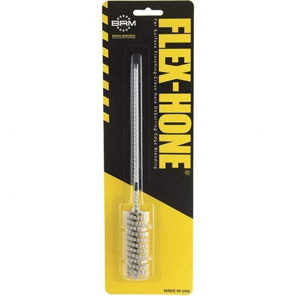 Brush Research Mfg. - 3/4" Bore Diam, CBN Flexible Hone - Fine, 2-1/2" OAL - Americas Industrial Supply