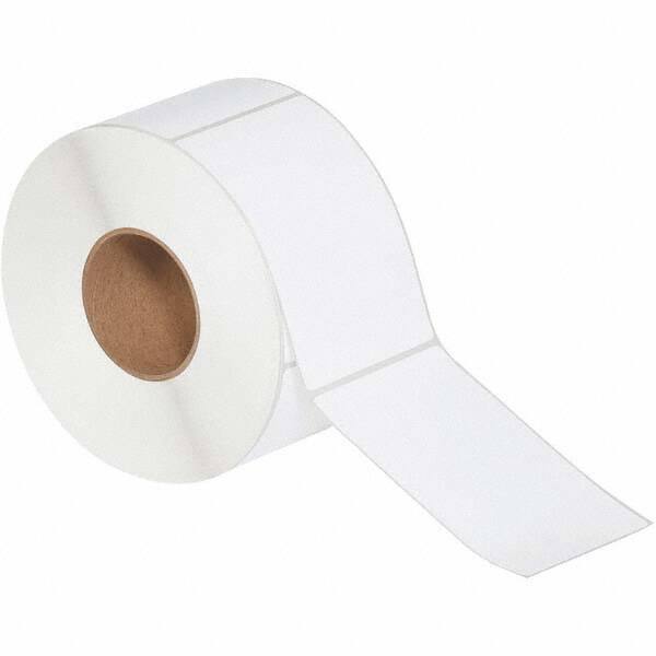 Value Collection - Pack of 4 Rolls, 1000 Labels per Roll, 4" x 6" White Topcoated Facestock Thermal Labels - Americas Industrial Supply