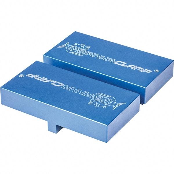 Piranha Clamp - Vise Jaw Sets Jaw Width (mm): 50.00 Set Type: Standard - Americas Industrial Supply