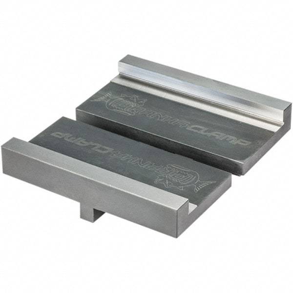 Piranha Clamp - Vise Jaw Sets Jaw Width (mm): 25.00 Set Type: Standard - Americas Industrial Supply