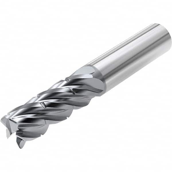 Niagara Cutter - 5/8" Diam 5 Flute Solid Carbide 0.0312" Corner Radius End Mill - Americas Industrial Supply