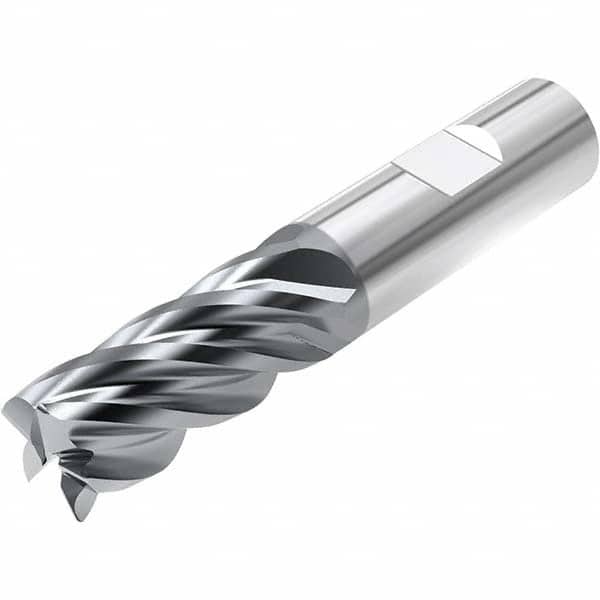 Niagara Cutter - 5/8" Diam 5 Flute Solid Carbide 0.0312" Corner Radius End Mill - Americas Industrial Supply