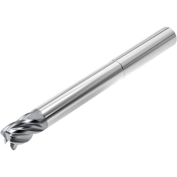 Niagara Cutter - 1/2" Diam 5 Flute Solid Carbide 0.0312" Corner Radius End Mill - Americas Industrial Supply