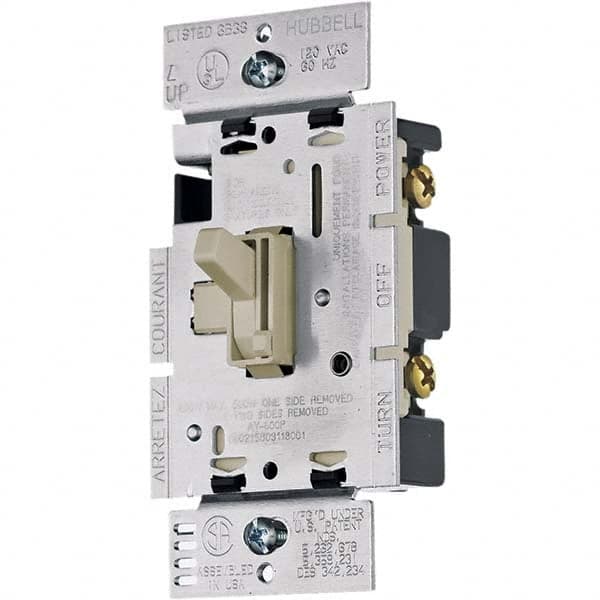 Hubbell Wiring Device-Kellems - Fan Speed Controls Type: Fan speed control Number of Speeds: Variable - Americas Industrial Supply
