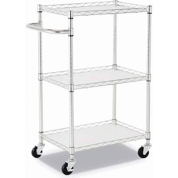ALERA - Carts Type: Laundry/Liner Cart Number of Shelves: 3 - Americas Industrial Supply