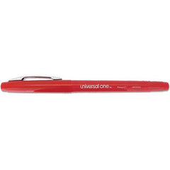 UNIVERSAL - Pens & Pencils Type: Stick Pen Color: Red - Americas Industrial Supply