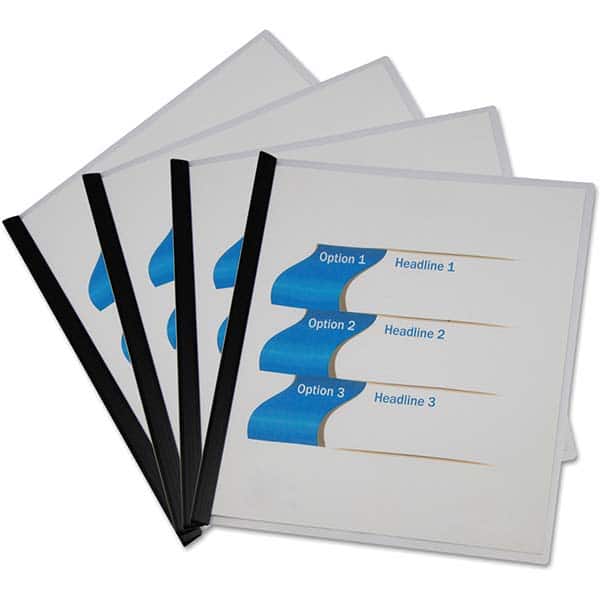 UNIVERSAL - Portfolios, Report Covers & Pocket Binders Three Hole Report Cover Type: Report Cover w/ Binding Bars Width (Inch): 11.22 - Americas Industrial Supply