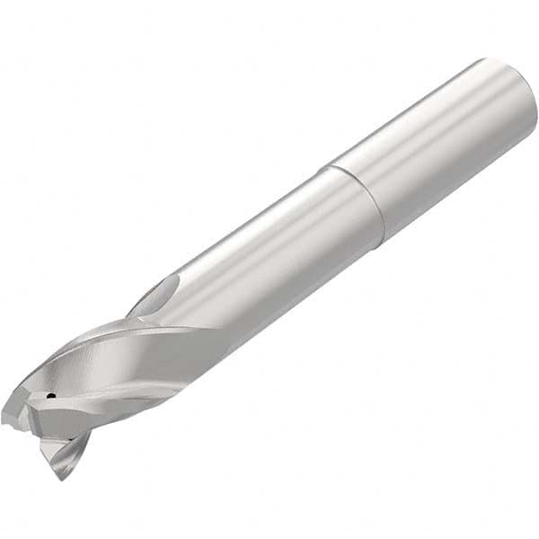 Niagara Cutter - 1", 1-1/4" LOC, 1" Shank Diam, 5" OAL, 3 Flute Solid Carbide Square End Mill - Americas Industrial Supply