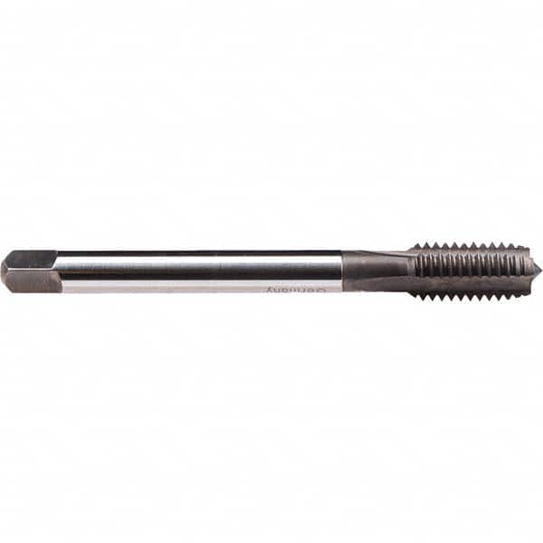 Emuge - M22x2.50 Metric 6H 0 Flute Nitride Finish Cobalt Machine Tap - Americas Industrial Supply