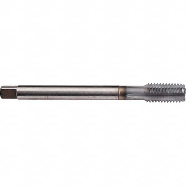 Emuge - M12x1.50 Metric Fine 0 Flute TiCN Finish Powdered Metal Spiral Point Tap - Americas Industrial Supply