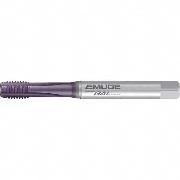 Emuge - M16x2.00 Metric 4 Flute TiCN Finish Powdered Metal Spiral Point Tap - Americas Industrial Supply