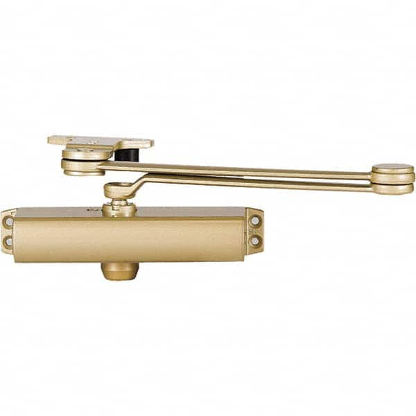 Stanley - Manual Dampers Type: Commercial Grade 1 Door Closer Closer Body Length: 10.0 (Decimal Inch) - Americas Industrial Supply