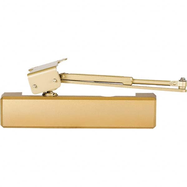 Stanley - Manual Dampers Type: Heavy-Duty Door Closer Closer Body Length: 12.0 (Decimal Inch) - Americas Industrial Supply