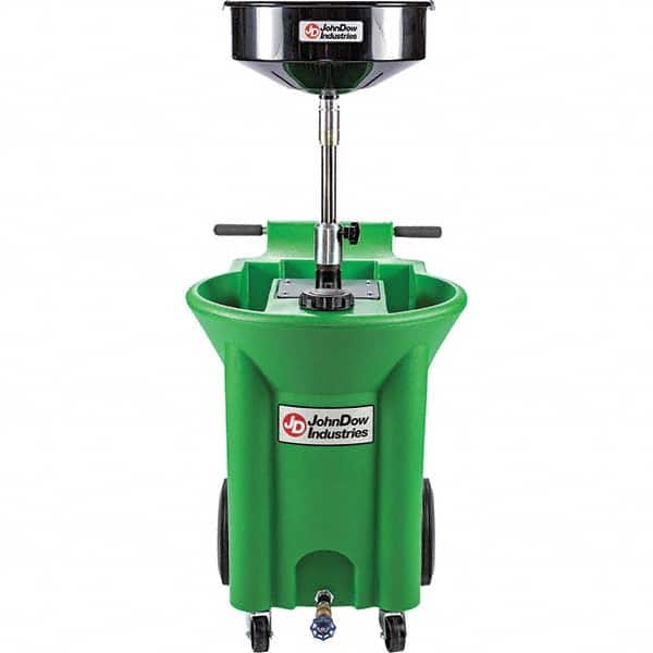 JohnDow - Oil Drain Containers Type: Oil Drain w/Casters Container Size: 22 Gal - Americas Industrial Supply