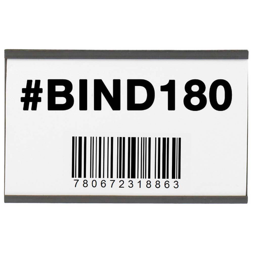 Value Collection - Label Holders Backing: Magnetic Width (Inch): 5 - Americas Industrial Supply