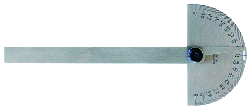 0-180/180-0 PROTRACTOR - Americas Industrial Supply