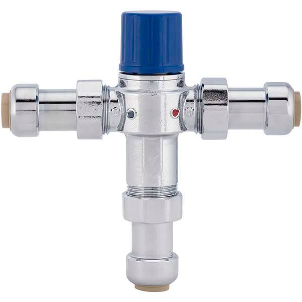 Jones Stephens - Metal Push-To-Connect Tube Fittings Type: Push-to-Connect Tube Outside Diameter (Inch): 1/2 - Americas Industrial Supply