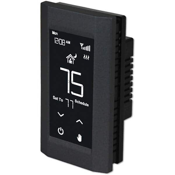 Thermostats; Thermostat Type: Line Voltage Wall Thermostat; Style: Line Voltage Wall Thermostat; Minimum Temperature (F): 40.0 ™F; 40.000; Maximum Temperature: 95.0 ™F; Maximum Temperature (F): 95.000; Minimum Voltage: 120 V; Maximum Voltage: 240 V; Amp