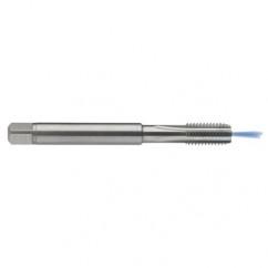 M10x1.0 6H 4-Flute Carbide Semi-Bottoming 15 degree Spiral Flute Tap-Bright - Americas Industrial Supply