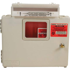 Covidien - Sharps Container Cabinets : Surface Mounted Color: Beige - Americas Industrial Supply