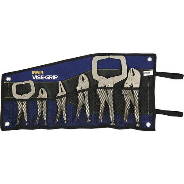 Irwin - Locking Pliers Plier Type: Locking Pliers Jaw Style: C-Clamp; Straight; Curve w/Wire Cutter; Curved - Americas Industrial Supply