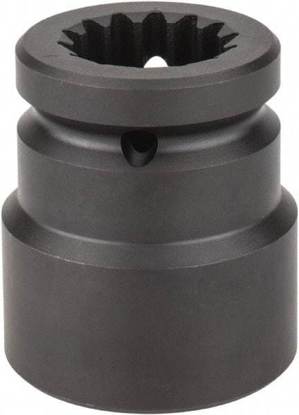 Proto - #5 Spline Drive, 1-5/8" Socket, Impact Socket - 6 Points, 3-5/8" OAL - Americas Industrial Supply