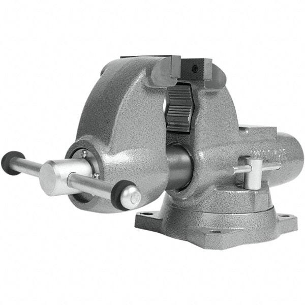Wilton - Bench & Pipe Combination Vises Jaw Width (Inch): 3-1/2 Jaw Opening Capacity (Inch): 5 - Americas Industrial Supply