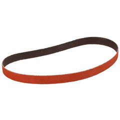 3M Cubitron II Cloth Belt 984F 50+ YF-weight 1/2″ × 132″ Film-lok Single-flex - Exact Industrial Supply