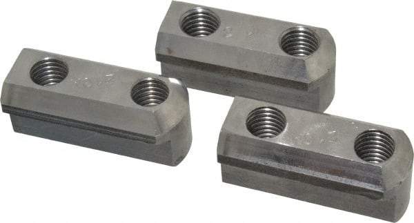 H & R Manufacturing - Lathe Chuck Jaw Nut - 10" Chuck Diam Compatible, 12mm Screw, M12 Thread - Americas Industrial Supply