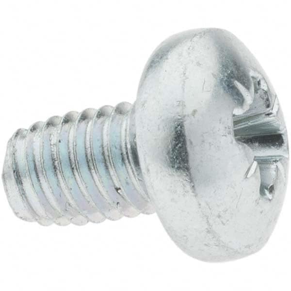 Value Collection - M5x0.8 Coarse 10mm Long Pozi Thread Cutting Screw - Americas Industrial Supply