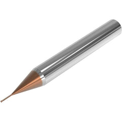 Seco - 1.5mm, 2 Flute, Single End, Solid Carbide, 0.2mm Corner Radius End Mill - 50mm OAL, 28° Helix, Right Hand Flute, 1.13mm LOC, Right Hand Cut, 10mm Extended Reach - Americas Industrial Supply